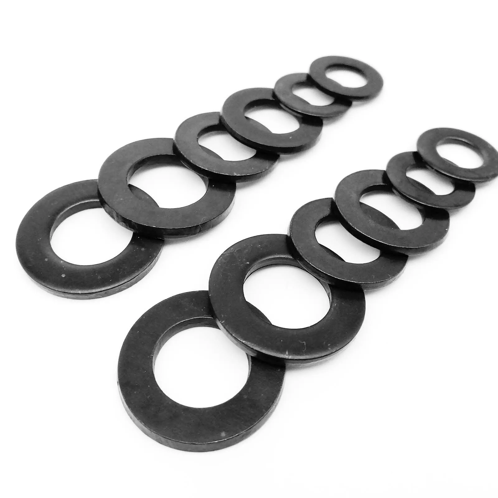 Stainless Steel Washers M1.6 M2 M2.5 M3 M3.5 M4 M5 M6 M8 M10 M12 GB97 DIN125 304 A2-70 Stainless Steel Flat Washer Plain Gasket Pad Ring