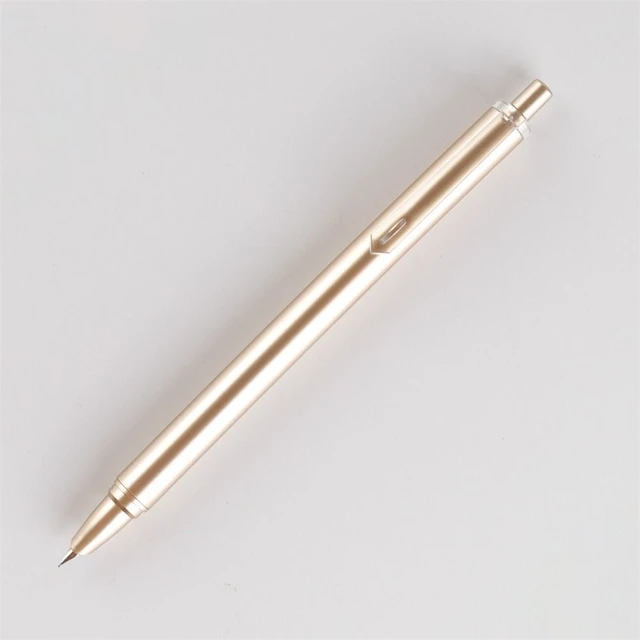 Stylo plume rétractable de luxe, fournitures de papeterie scolaire, bureau  financier, étudiant, qualité, 5 couleurs, 0.38mm - AliExpress