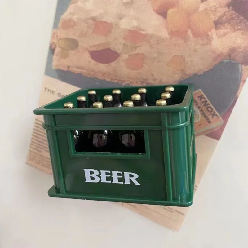 فتاحة زجاجات بيرة كرتونية ، ملصق ثلاجة مغناطيسي ثل...