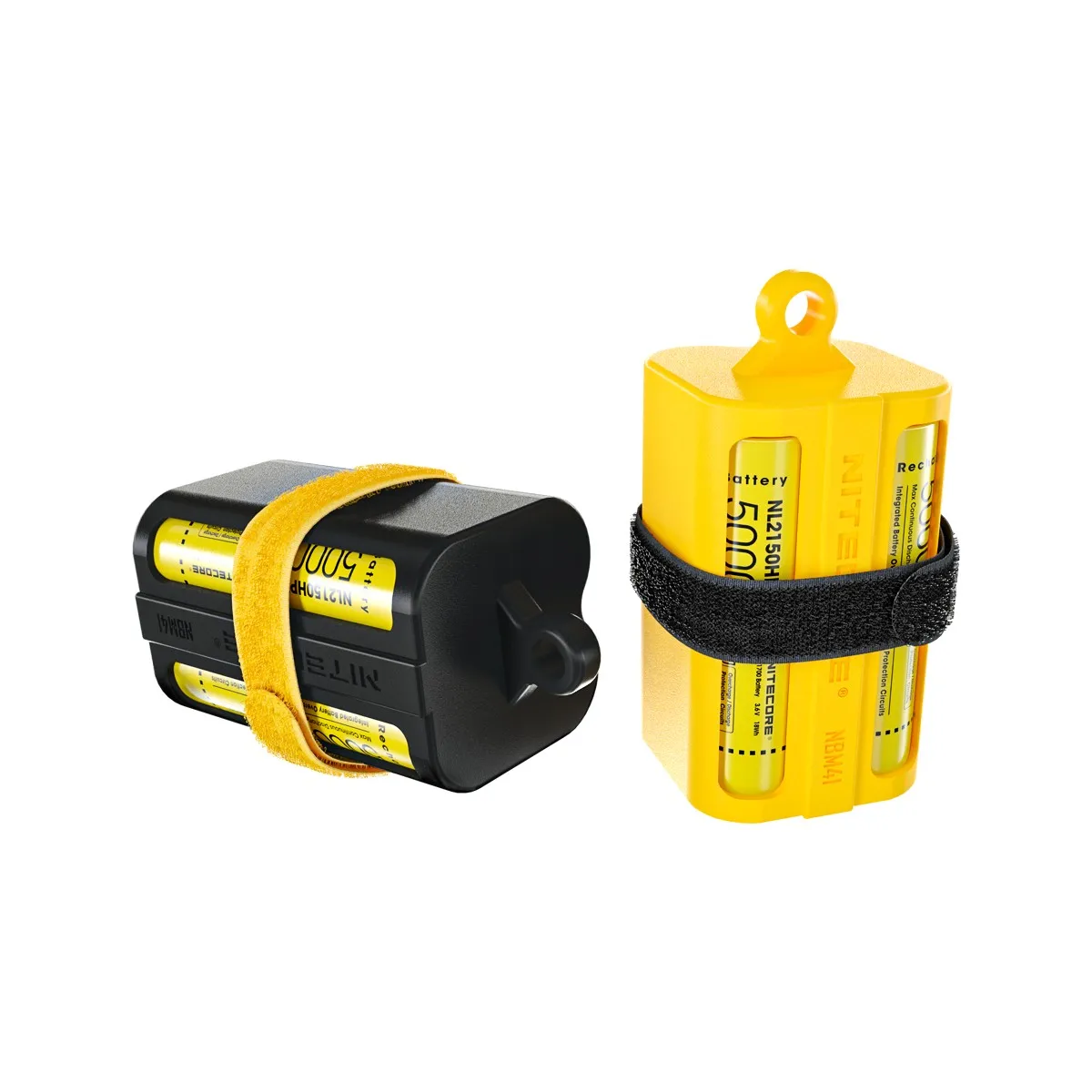 Original Nitecore 18650 Battery case Nitecore NBM41 Silicon case holder Storage box Portable Battery Magazine powerbank case