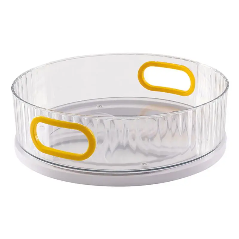 

Rotating Spice Rack Non Slip Storage Cabinet Seasoning Rack For Cabinet Round Plate For Spices Kitchen Countertop Organizer