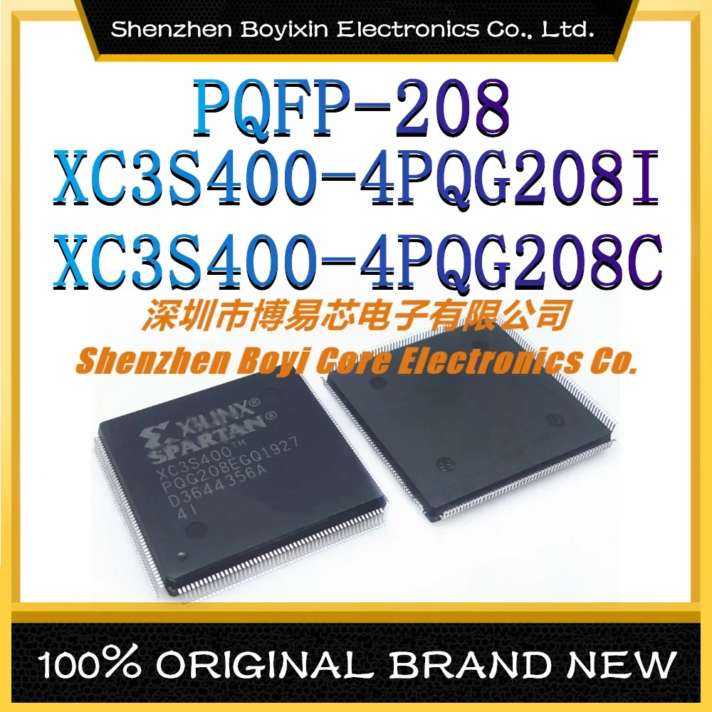 xc2s200 5pqg208i xc2s200 5pqg208c package pqfp 208 programmable logic device cpld fpga ic chip XC3S400-4PQG208I XC3S400-4PQG208C Package: PQFP-208 New Original Genuine Programmable Logic Device (CPLD/FPGA) IC Chip