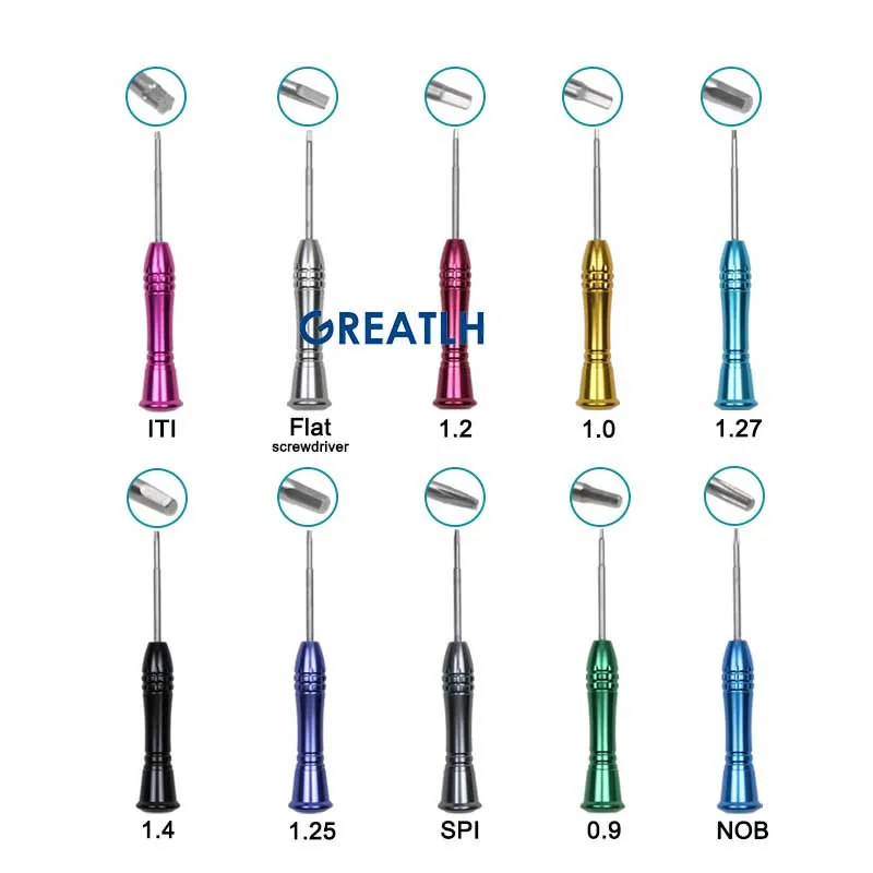 Zahnarzt Instrument Ausrüstung Dental Labor Edelstahl Implantat Schraubendreher Dental Labor