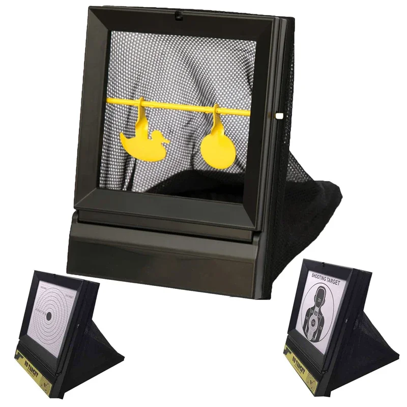 Dual-purpose Target Box Shooting Rotating Target Paper Recycling Box Slingshot Shooting Practice Targets Paper Package