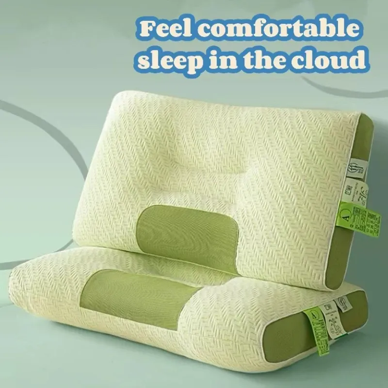 Anti-mite neck pillow pillow core sleep home a single whole head without collapse to protect the cervical vertebra