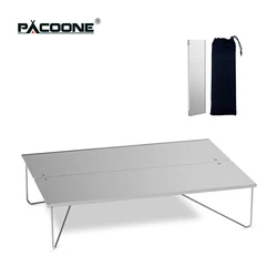Compact Ultralight Foldable Outdoor Aluminum Table for Travel, Picnic, and Barbecue (ZDXZ-01)