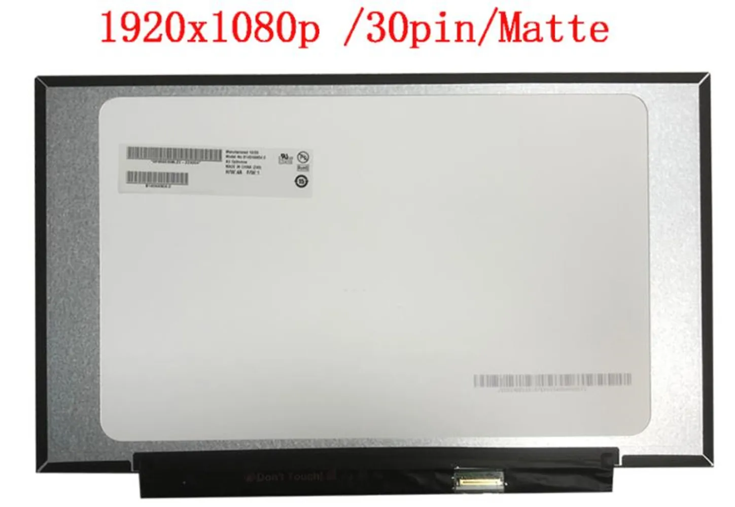 Slim Led Matrix Monitor para Huawei Matebook Tela Lcd do Portátil Substituição do Painel 14 Nbl-waq9l Waq9r Waq9rp - Imagem 4