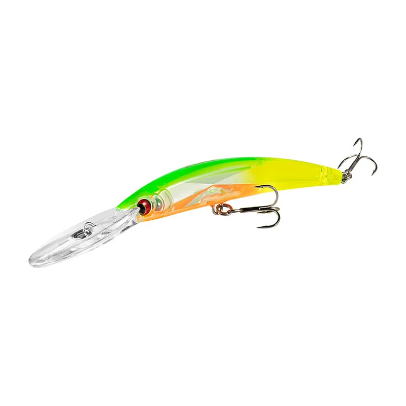 Deep Diver Minnow Sinking Fishing Lure Wobblers 130mm 24g Crystal 3D Hard Bait Megabass Cranbait Japanese Wobblers for Pike Bass 2