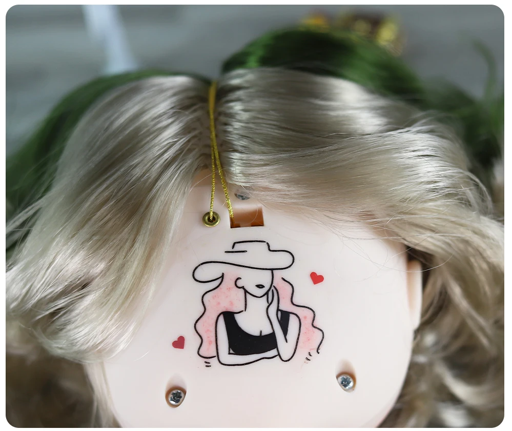 Rebecca – Premium Custom Neo Blythe Doll with Multi-Color Hair, White Skin & Matte Cute Face 22