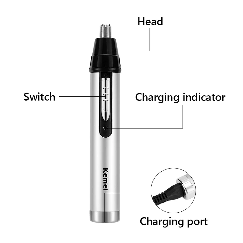 Nose hair trimmer nose and beard trimmer electric nose hair trimmer electric hair trimmer hair shaver eyebrow razor and hair shaver ear hair trimmer electric eyebrow trimmer electric nose and ear trimmer nose hair scissors nose hair shears electric razor 4 in 1 Portable Rechargeable Nose Ear Hair Trimmer Set Wireless Men Cutter Beard Shaver Face Eyebrow Nose Hair Removal Device