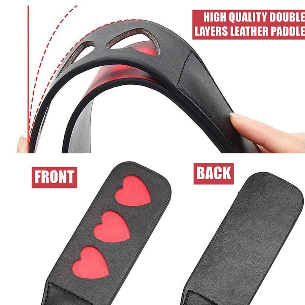 Equestrian Whip Horse Crop PU Leather Soft Handle Riding Paddle Outside Game Play Reusable Racing Horses Training Practice Tools