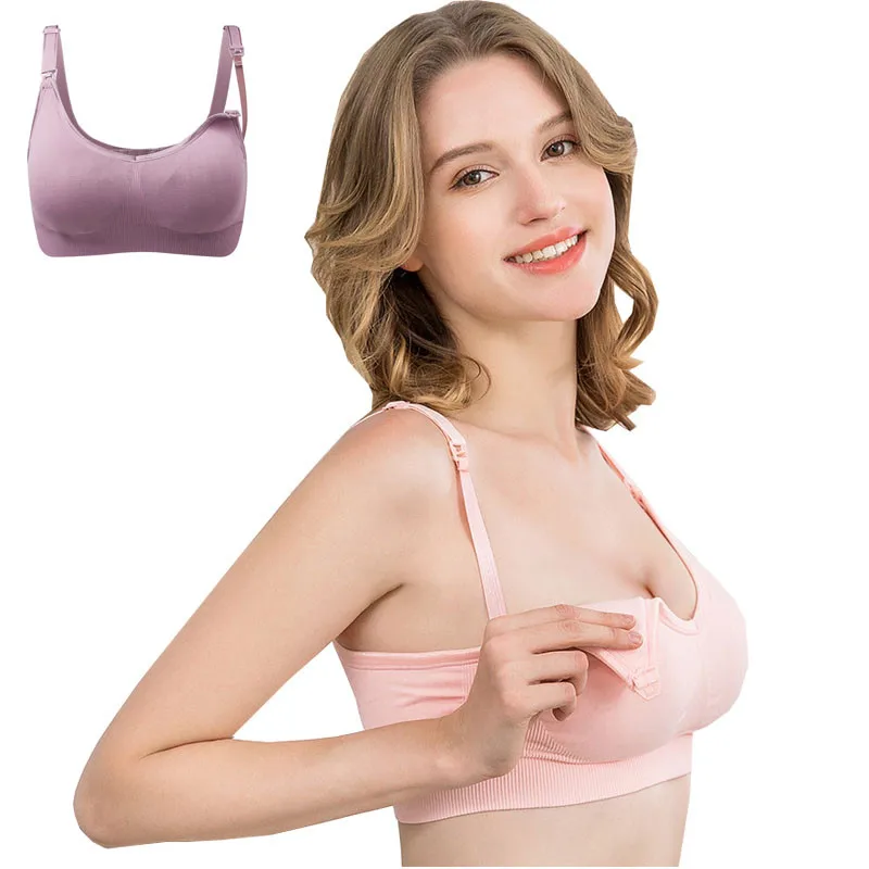 Maternity Nursing Bras Cotton Breastfeeding Pregnant Women Pregnancy Underwear Breast Feeding Bra