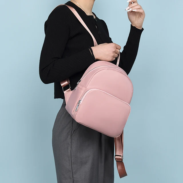 SEETIC 2021 New Small Women Backpack Waterproof Oxford Women'S Shoulder Bag Casual Backpacks Women College Travel Bag Female 2