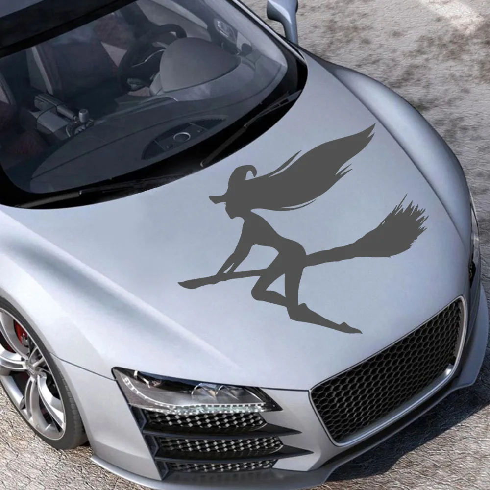 

Новый дизайн, наклейки на автомобиль Witch для Jeep, большая виниловая наклейка на капот в стиле милитари, графический корпус подходит для большинства транспортных средств