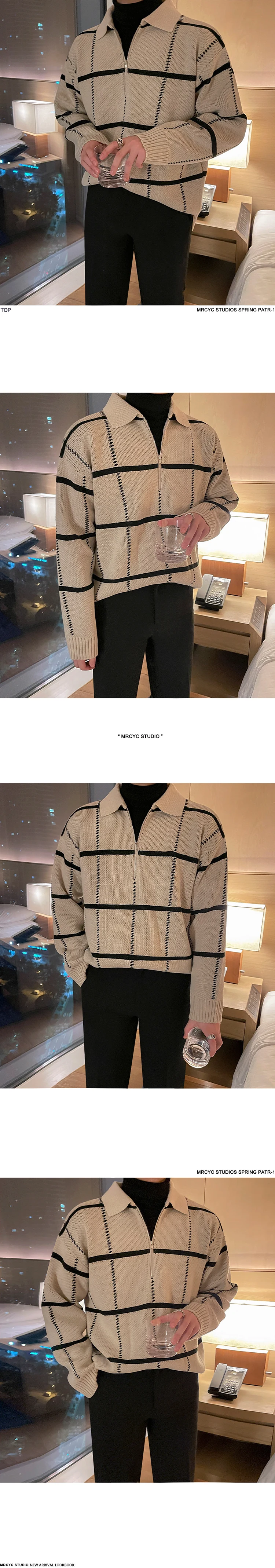 Black Knitted Sweater
