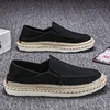 Fashion Breathable Slip-on Cloth Shoes Men Loafers Summer Slippers Lazy Shoes Size 39-44 4