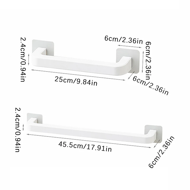Bathroom Slipper Shelf Punch Free Wall Mounted Shoes Hanger Rack Towel Storage Shelf Space Saving Shelves Bathroom Accessories 6