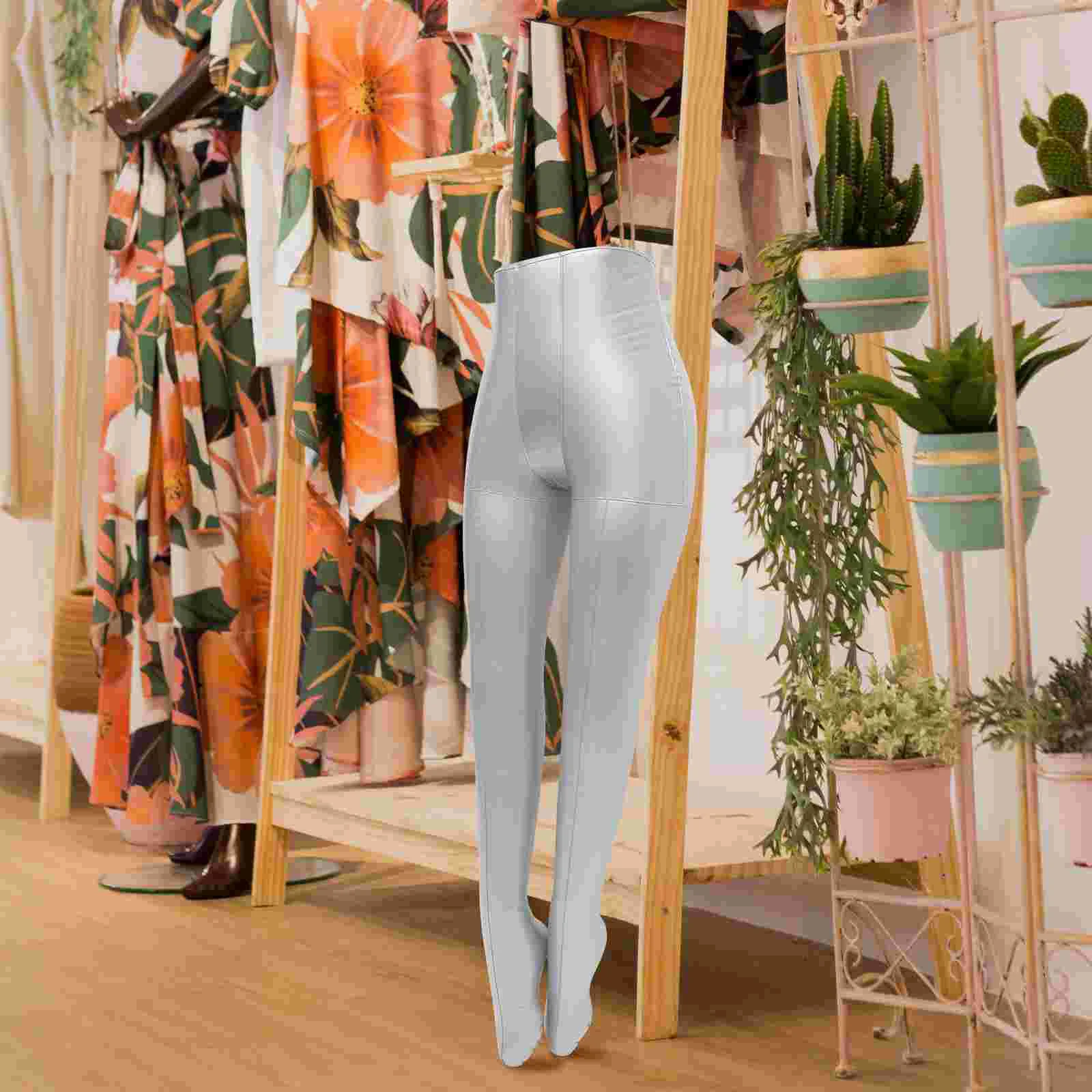 

Inflatable Female Half Body Leg Clothing Display Model Female Pants Trousers Mannequin For Shop Inflatable Mannequin Leg