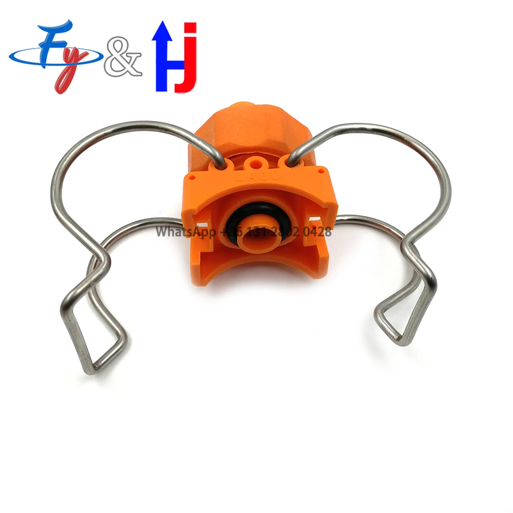 Adjustable Clip Nozzle, Clamp Pipe, Industrial Spray Head, Plastic Spray Nozzle, Cleaning Clip 2