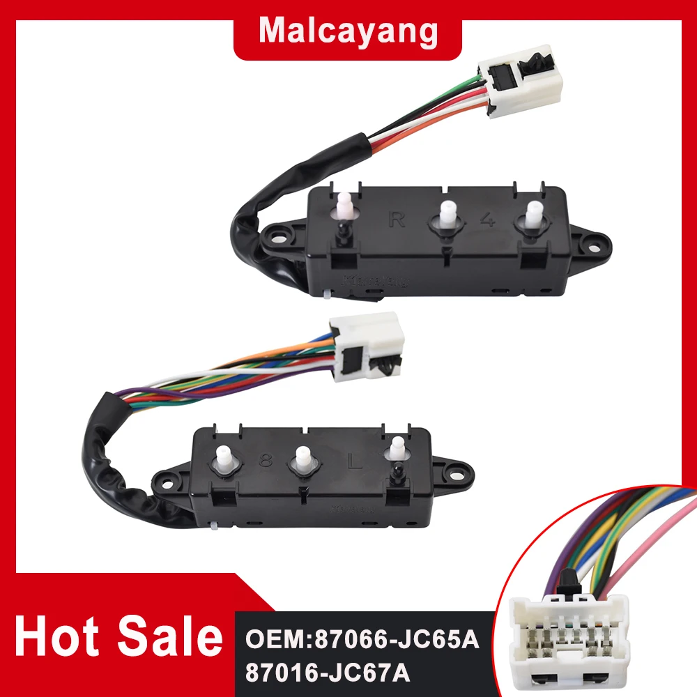 

High Performance Seat Control Switch ABS Front Left Driver Side Power Seat Switch 87066-JC65A 87016-JC67A For Nissan Teana 2008
