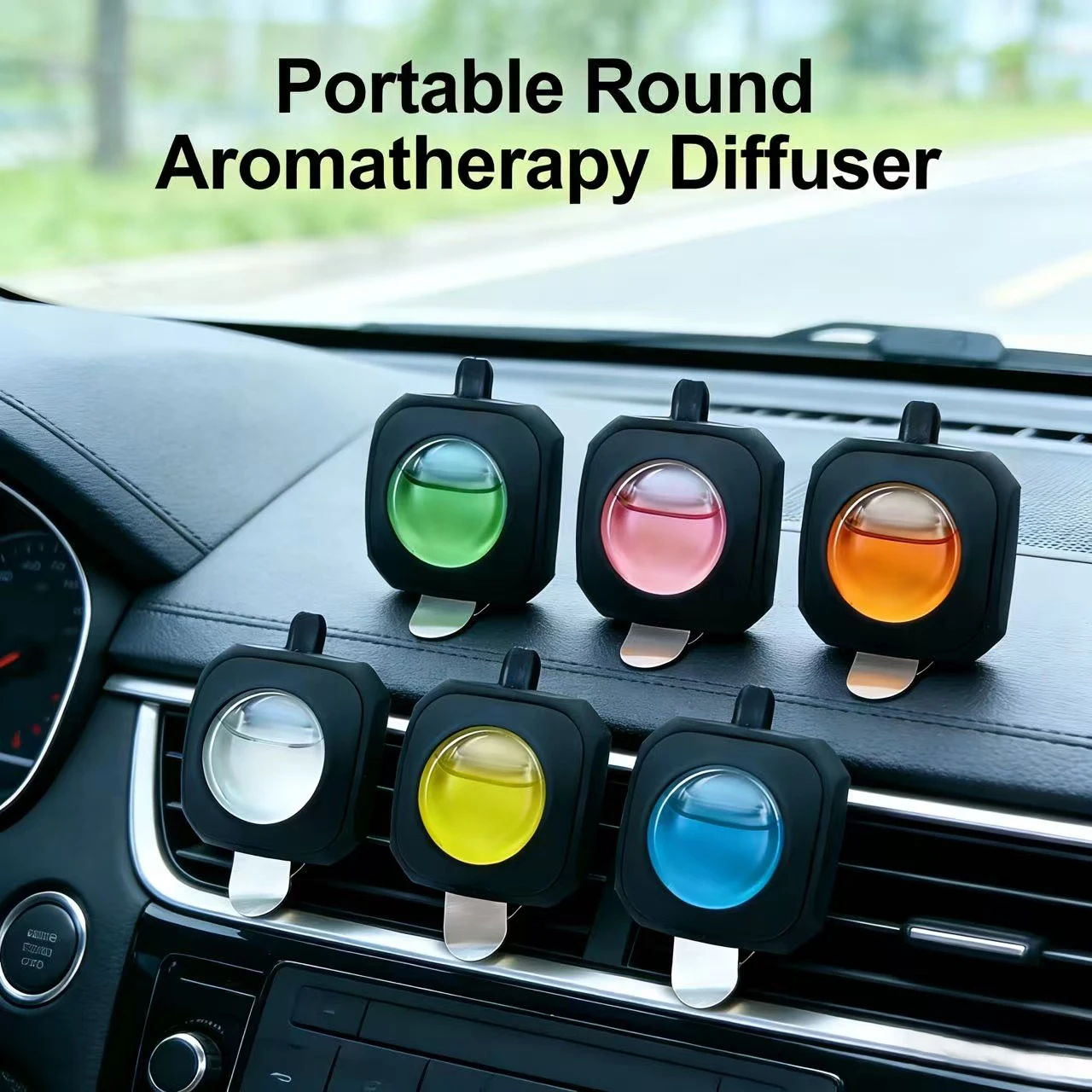 Car aroma essential oil automatic air outlet adjustable size, air fresh and long-lasting fragrance, wardrobe, bathroom 1