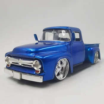 Diecast 1:24 Scale 1956 Ford F100 Pickup Car Model Die-Cast & Toy Adult Fans Collectible Souvenir Toys Gift