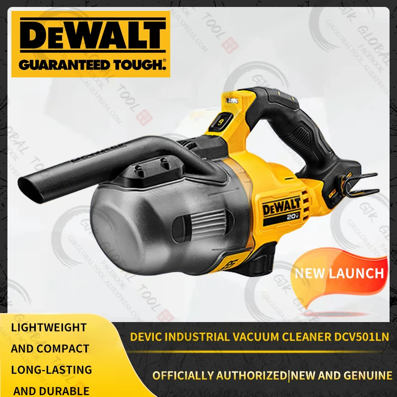 Dewalt Dcv501ln Бесщеточный Беспроводной Сухой Ручной Вакуум 20 В ...