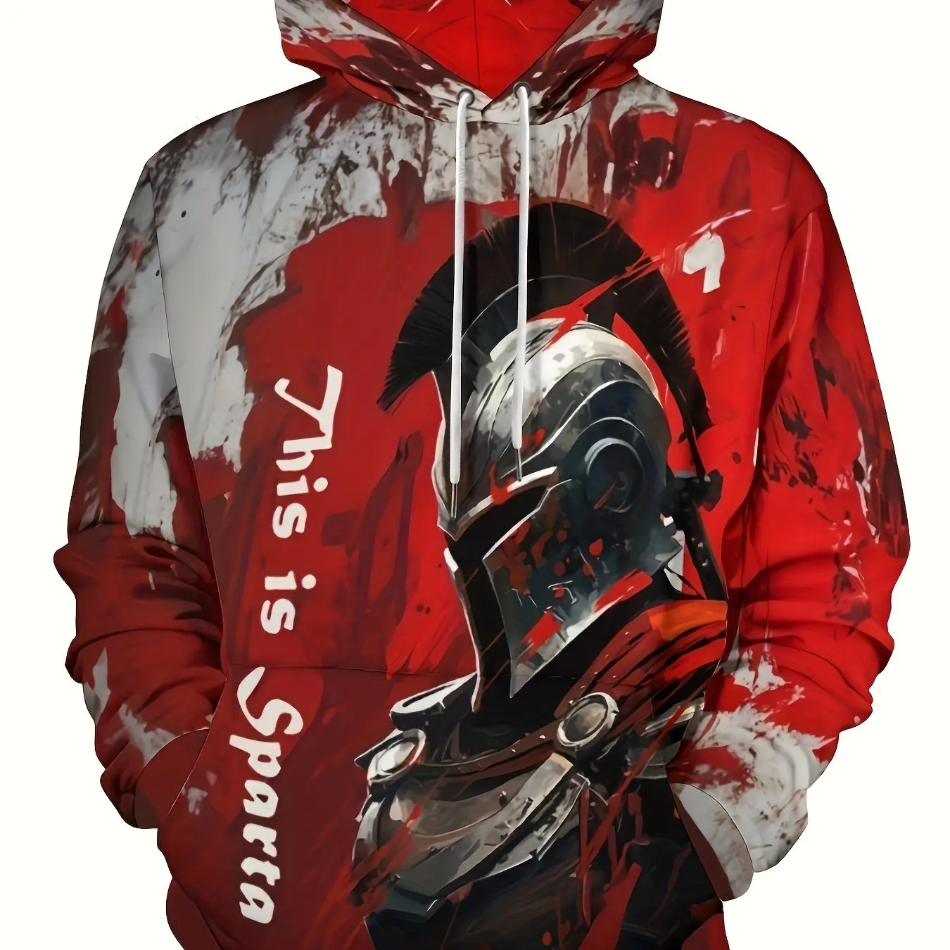 thumbnail image 1 of Sudadera con capucha para hombre nueva de otoño 2024 con estampado 3D de samuráis japoneses, sudadera con capucha de estilo hip hop de moda callejera, ropa para hombre, 1 of 5