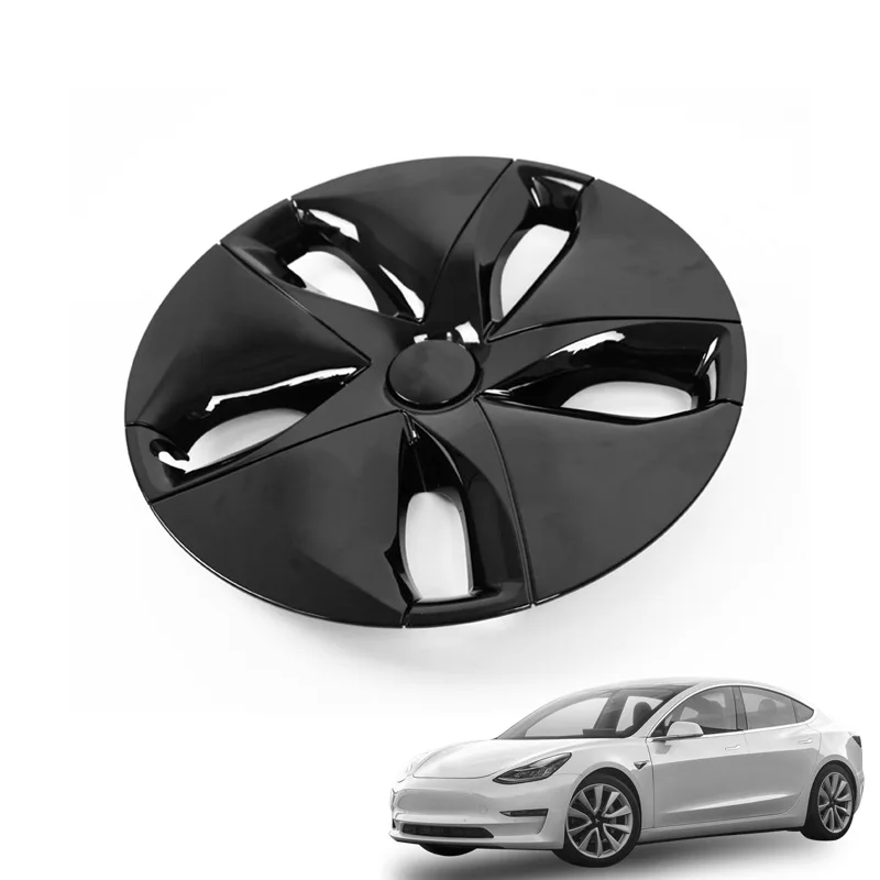 For Tesla Model 3 Hub cap Original Car Replacement Wheel Cap 18Inch Automobile Hubcap Full