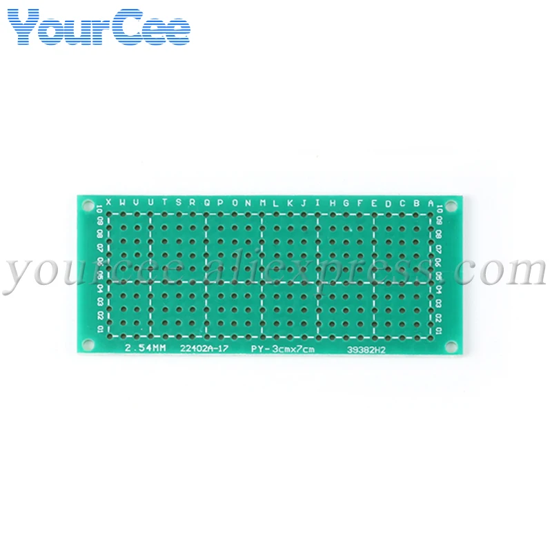 Prototype PCB Board 5PCS 3*7CM Single Sided Copper DIY Universal Printed Circuit Board