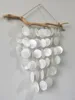 5cm DIY White Capiz Shell with Two Holes Sea Shell Bulk Capiz Shells for Decor DIY Wind Chimes & Crafts Jewellery Accessories 5
