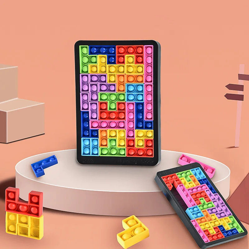 

Игрушка-пазл из силикагеля для снятия стресса на палец