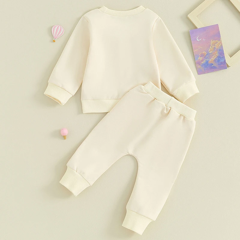 Toddler Rainbow Sweater & Pants Set 4