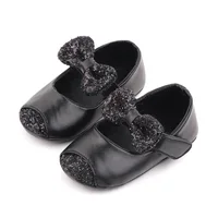 Baby Girl Shoes Cute Princess Bowknot Soft PU Mary Jane Shoes Anti-slip Sole Spring Summer Sandal for 0-6-12m Baby Girl 5