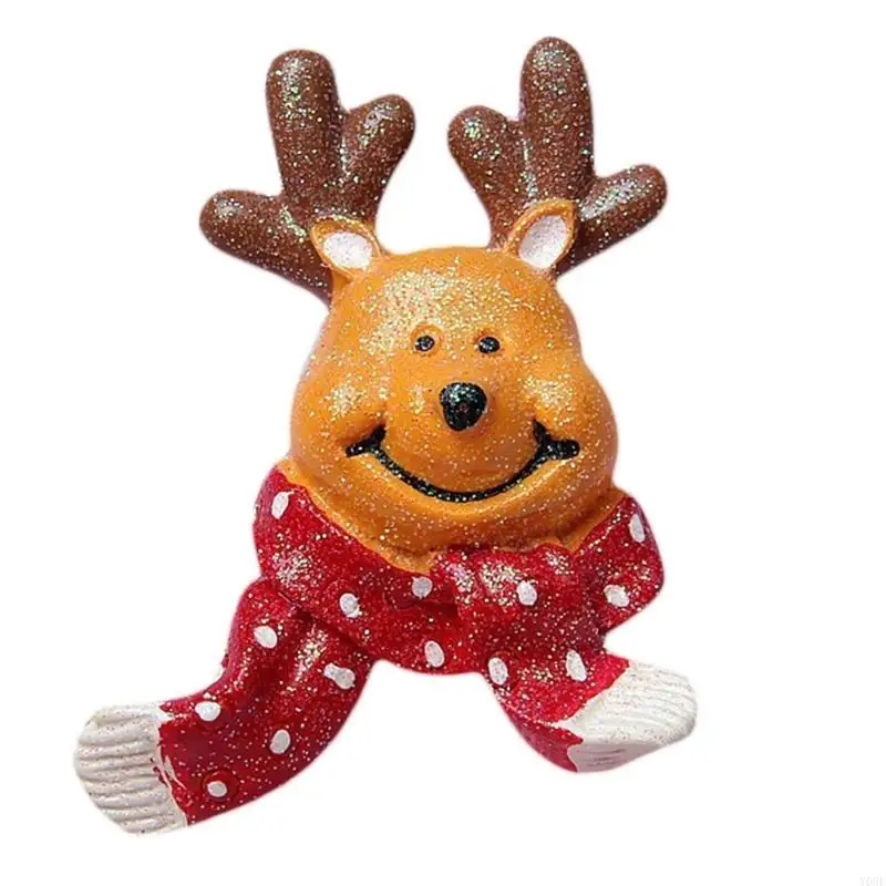 Weihnachtsauto Kühlschrank Aufkleber Santa Rentier Aufkleber Y08E – Detail 9