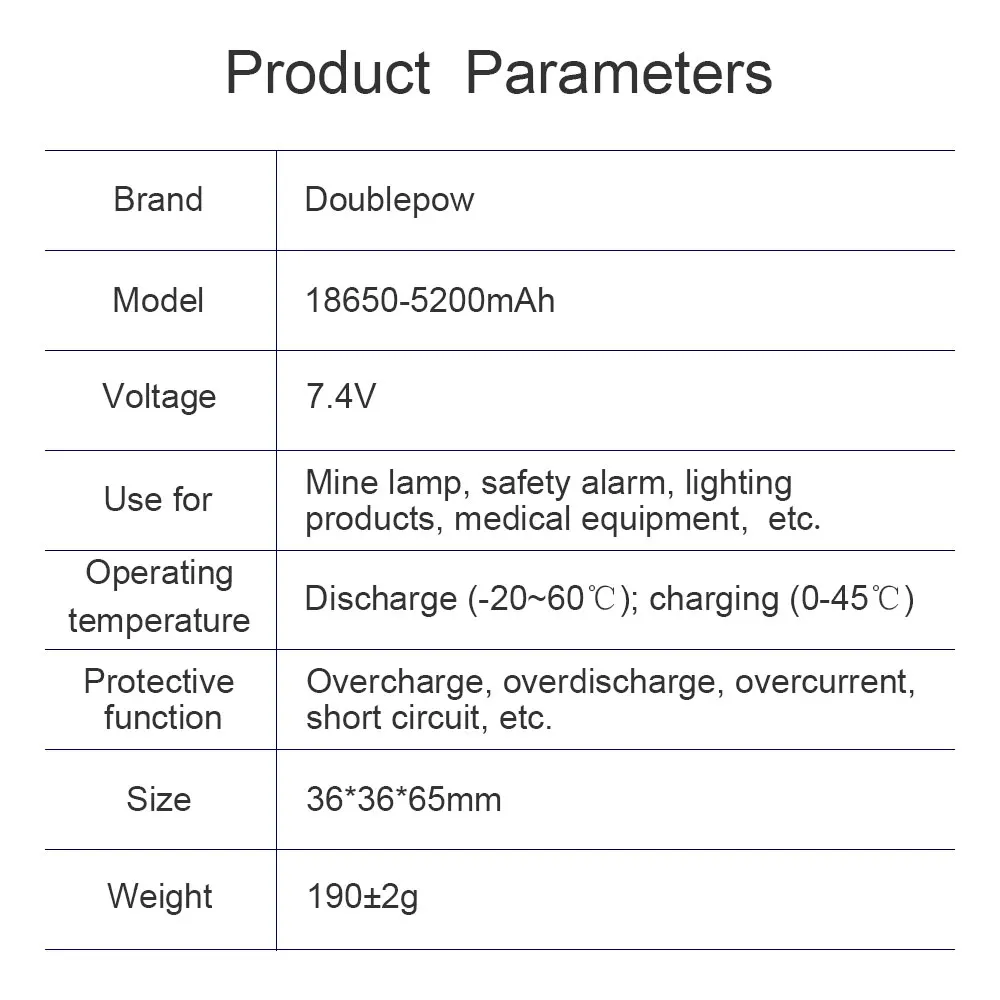 Rechargeable battery battery protection circuit board 100% Original 18650 lithium battery 7.4v 5200mah rechargeable battery pack megaphone speaker protection board