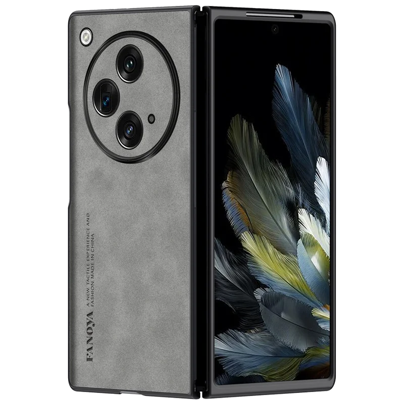 Sleek PU Leather Matte Hard Case - Premium Back Cover
