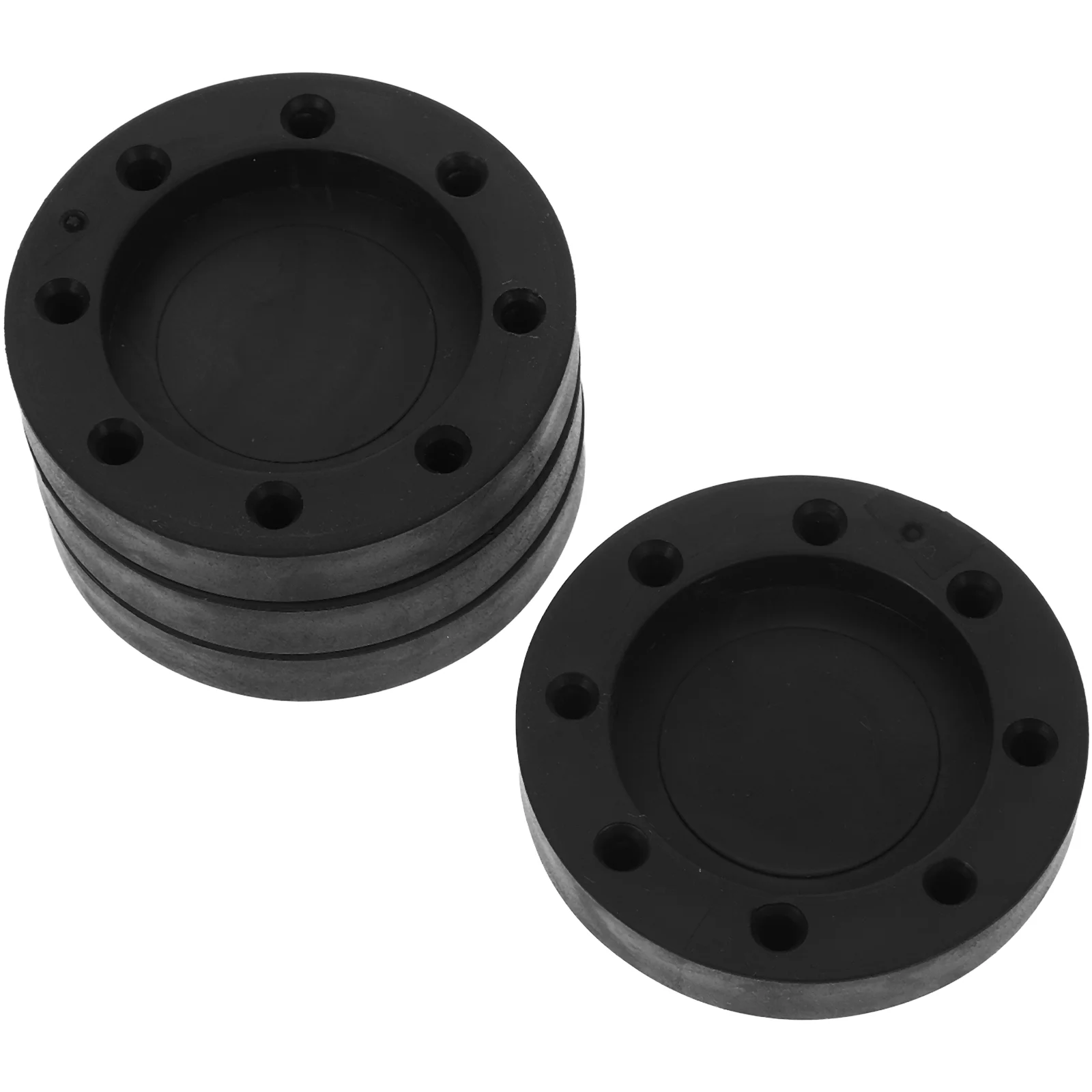 

4 Pcs Leveling Computer Chair Washers Washing Machine Anti Vibration Feet Tpe Soft Glue Mat