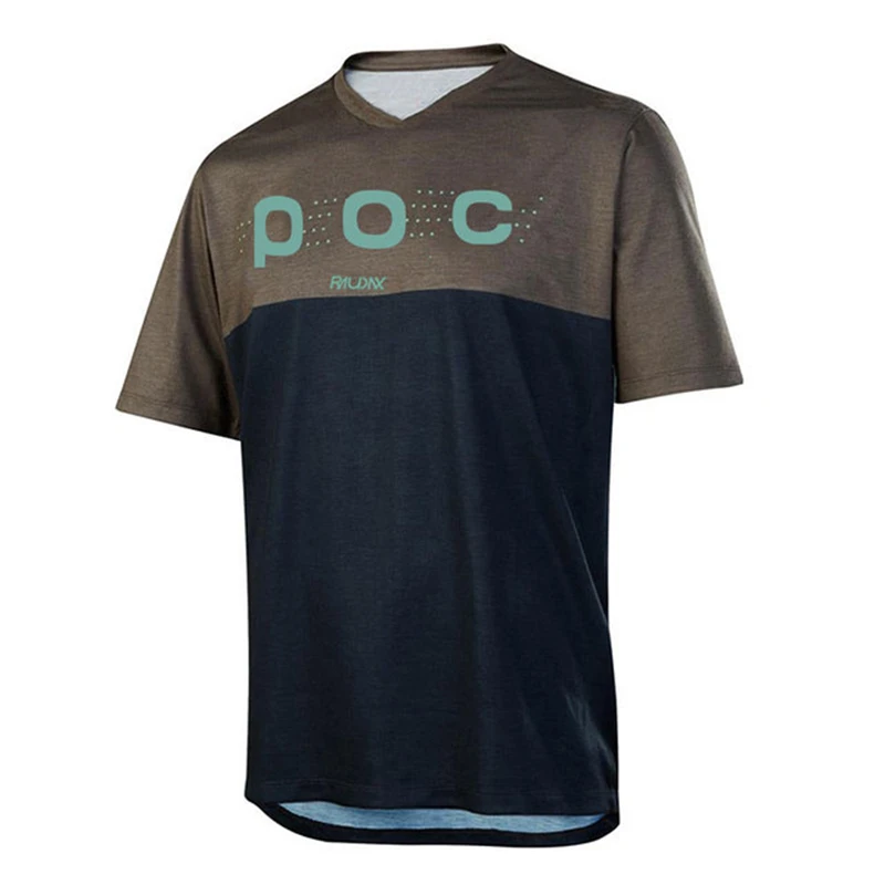 thumbnail image 1 of Camiseta de ciclismo de montaña para hombre RAUDAX POC, camiseta de manga corta de secado rápido para motocicleta, camiseta de resistencia para bicicleta de montaña y todoterreno, 1 of 5