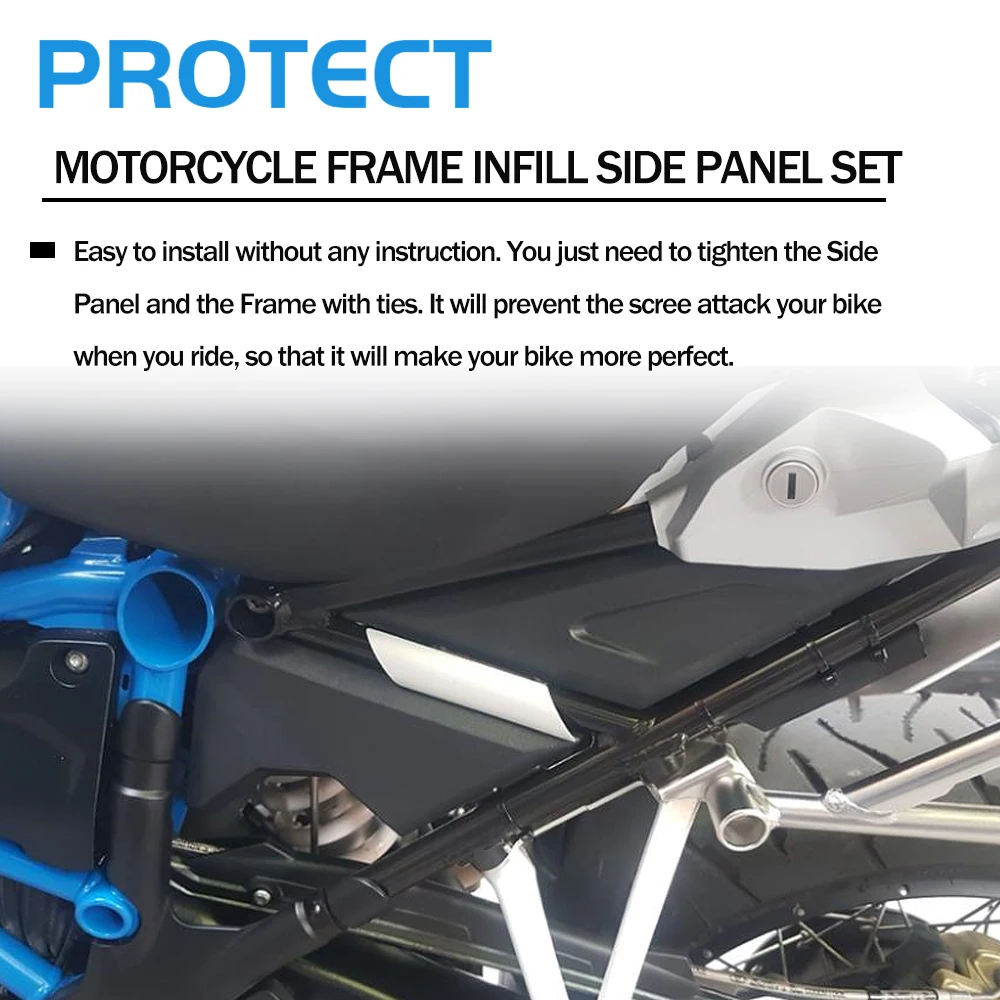 Motorcycle Accessories Motorcycle Fairing For BMW R1200GS R1250GS GSA Adventure LC GS1200 HP 2013-Motorcycle Infill Side Frame Panel Protector Fairing Cover Guard