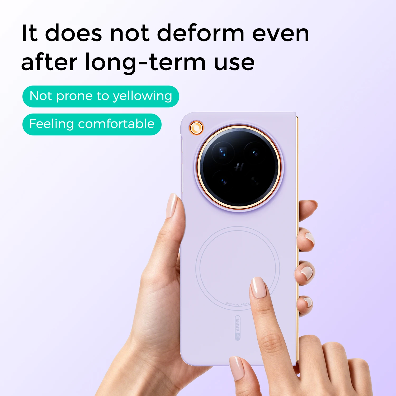 Enhanced Liquid Silicone Invisible Protective Case with Magnetic Wireless Charging and Shockproof Cover