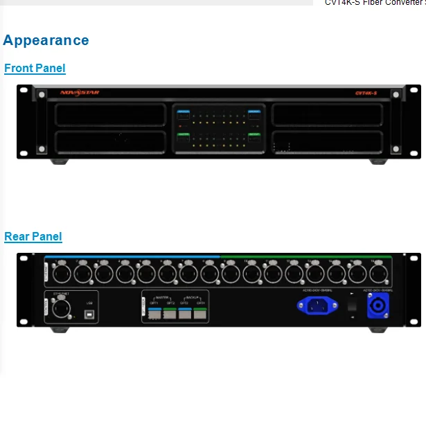 Novastar Fiber Converter CVT-4KS