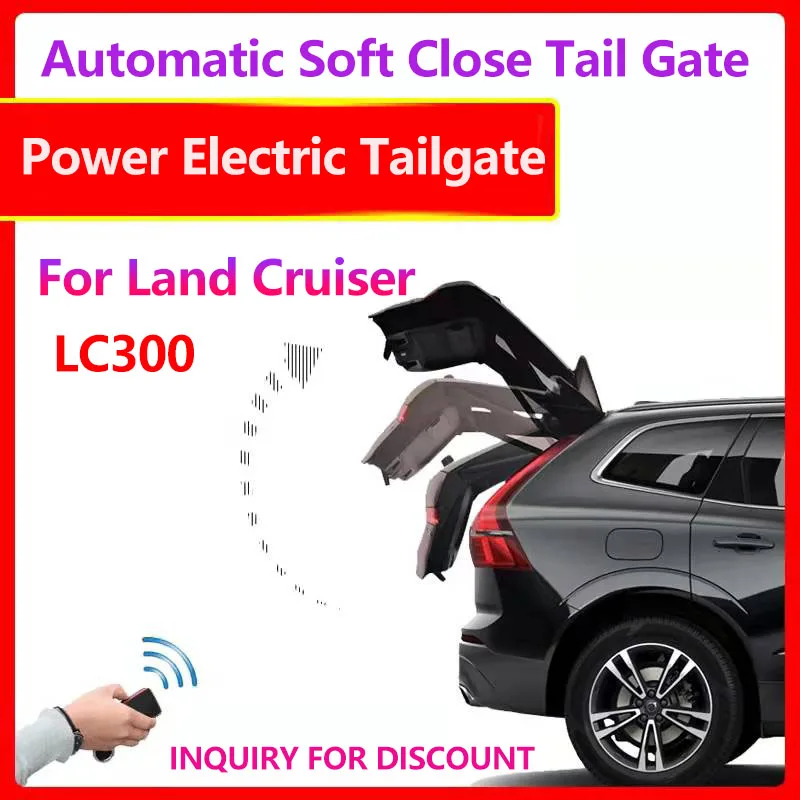 Power Tailgate For Toyota Land Cruiser LC300 2022 Auto Rear Tail Gate