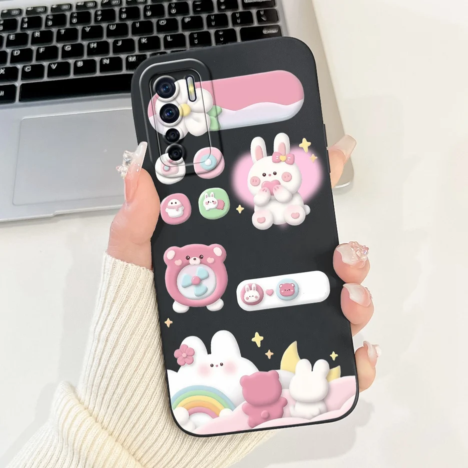 Luxury Candy Painted Soft TPU Phone Case - Premium Cover