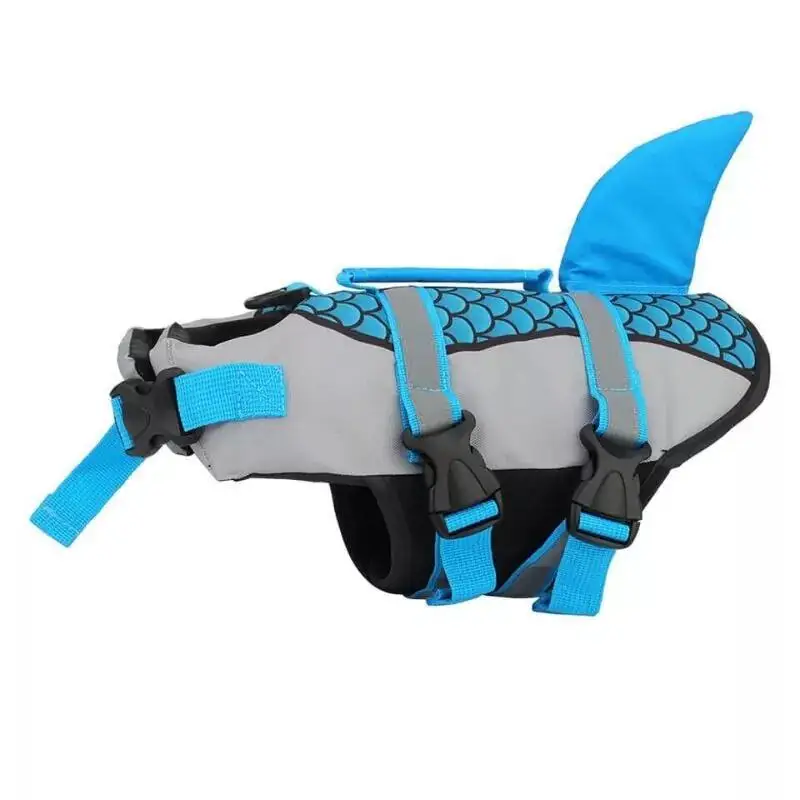 Gilet de sauvetage requin : luxe et sécurité pour votre bouledogue français - 2025 - Vêtement et accessoires pour chiens - Doglovedesign