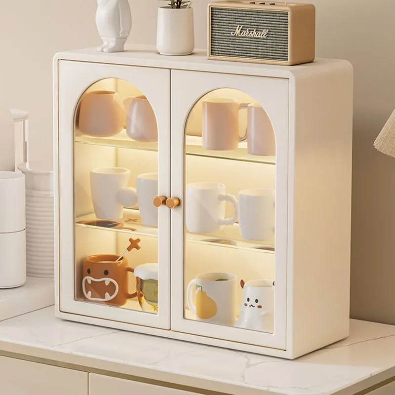 Kitchen Auxiliary Table Sideboard Prefab Furniture Organizer Room Living Chairs et Cabinet Shelf Multifunctional Aesthetic