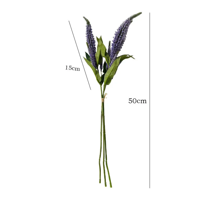 Lavender and Pastel Simulated Flower Bouquet for Elegant Wedding and Home Decor