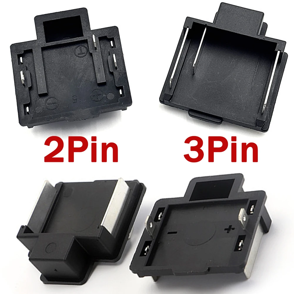 2Pin 3Pin Battery Connector Terminal Block Lithium Adapter Converter Metal Makita 18V 21V Electrical Power Tools Accessories