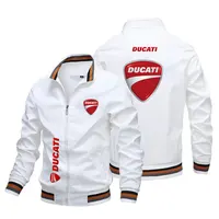 Veste de moto DUCATI pour hommes, veste d'extérieur décontractée à la mode, fermeture éclair, protection solaire, vêtements de cyclisme pour hommes, printemps-été 2
