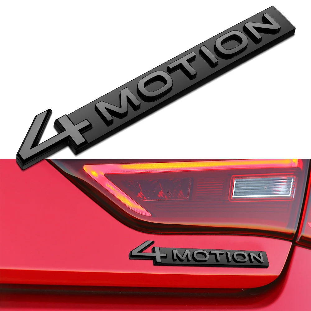 Per Volkswagen Vw Passat Cc Golf Polo Jetta Scirocco Tiguan 1 Pz Per Vw 4Motion Emblem Sticker 4Motion Posteriore Tronco Adesivo